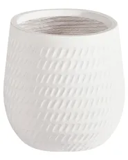 Blumenkübel LIVADIA 19 cm Cremeweiß_871570