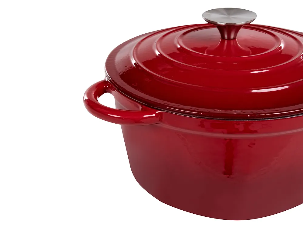 8 Piece Cast Iron Set FEURA Red_1170425