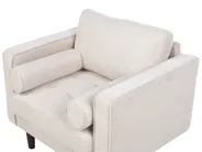 Sofa Set 6-Sitzer NURMO Stoff Hellbeige_896197