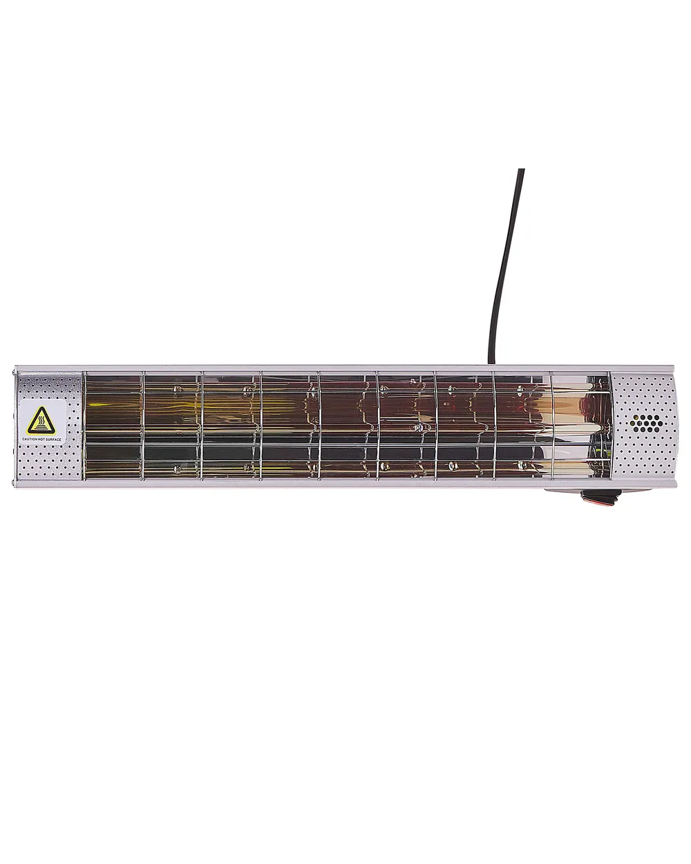 Stenski infrardeči zunanji grelnik BROMO 2000 W Silver