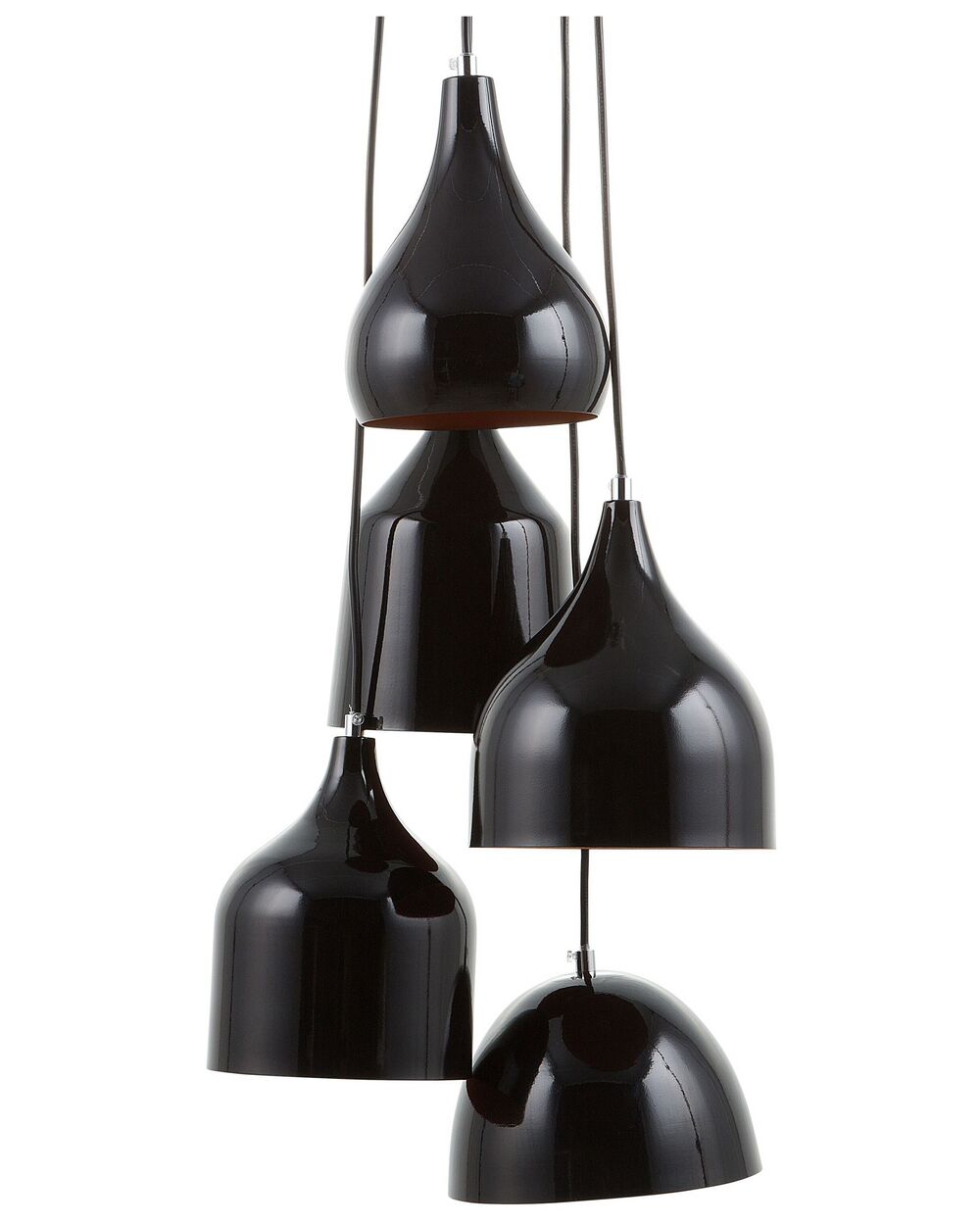 Pendant Lamp SAVIO Metal Golden Brown Black