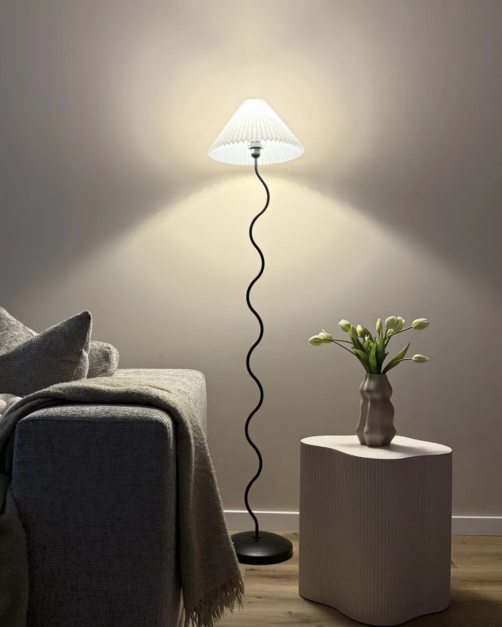 Stehlampe JIKAWO Metall Schwarz_1006136