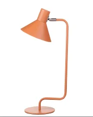 Schreibtischlampe RIMAVA verstellbar Metall Orange_851206