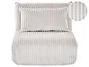 1-Sitzer Schlafsofa LYSEKIL Cord Cremeweiß