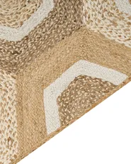 Teppich BASOREN Beige 160 x 230 cm Jute_886312