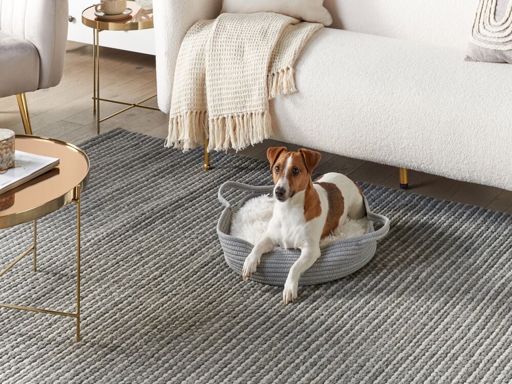 Pet Bed DALAMAN Cotton Grey