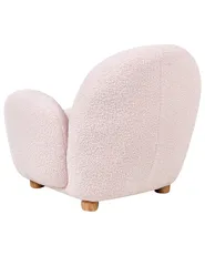 Kids Armchair HEM Boucle Pastel Pink_977330