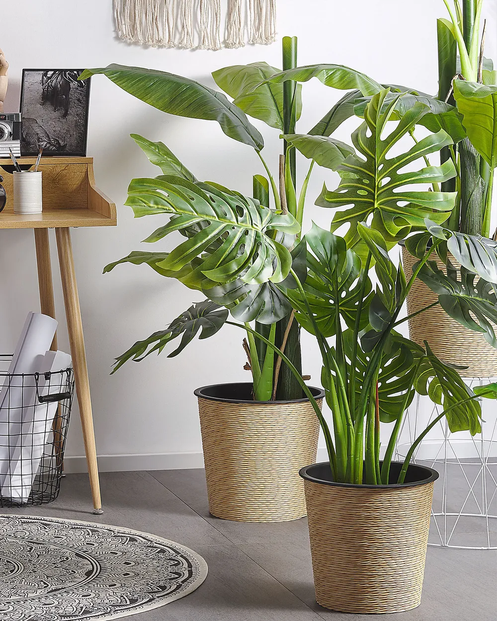 Kunstpflanze MONSTERA PLANT 113 cm Grün