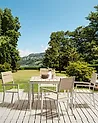 Gartenstuhl 4er Set PRATO Beige