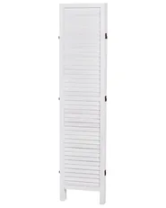 Raumteiler 4-teilig AVENES 163 cm 170 cm Cremeweiß_941216