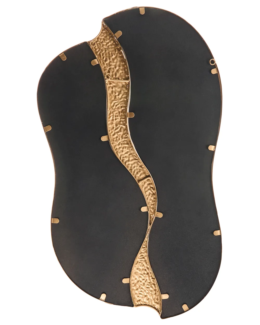 Wandspiegel TAWLEY 45 cm 76 cm Metall Gold_1044343