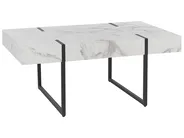 Coffee Table MERCED White Marble_820939