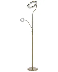 LED Floor Lamp AFTON Metal Brass_1145493