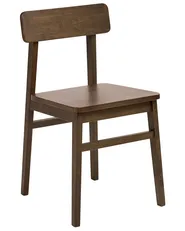 Esszimmerstuhl 2er Set GORRE Holz Dunkelbraun_1031558