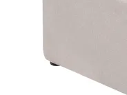 Bett mit Stauraum QUIBERON Stoff Beige 160 x 200 cm_1023360