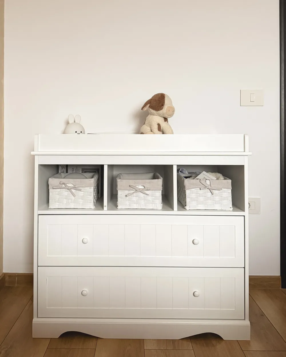 Changing Table Dresser VIRDEN White_1039286