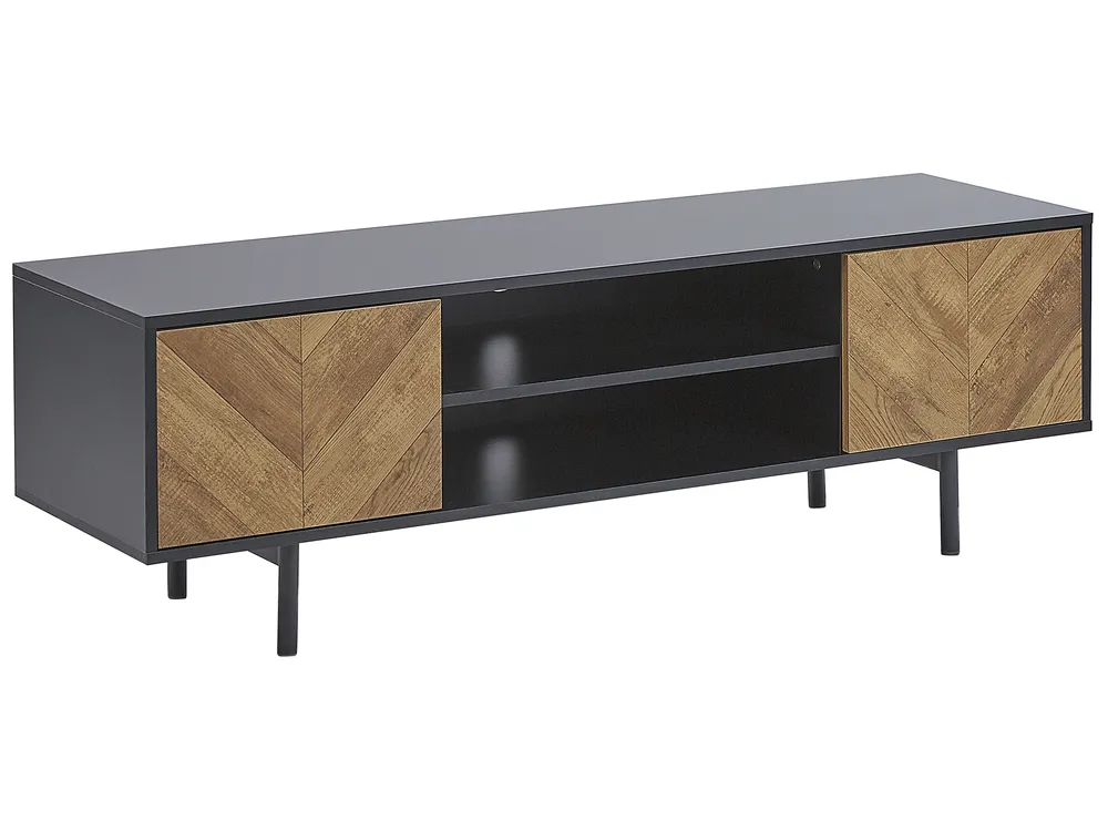 TV-Möbel SALINA Braun / Schwarz