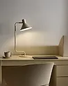 Schreibtischlampe RIMAVA Metall Cremeweiß