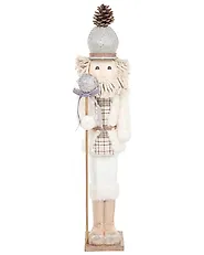 Set od 2 dekorativne figurice ALANIEMI 52/79 cm Orašar bež_1156619