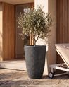 Blumenkübel CAMIA 43 cm Schwarz
