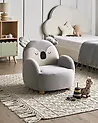 Kindersessel Koala HERVIK Stoff Grau