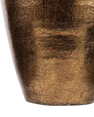 Dekovase LORCA 48 cm Keramik Goldbraun_722702