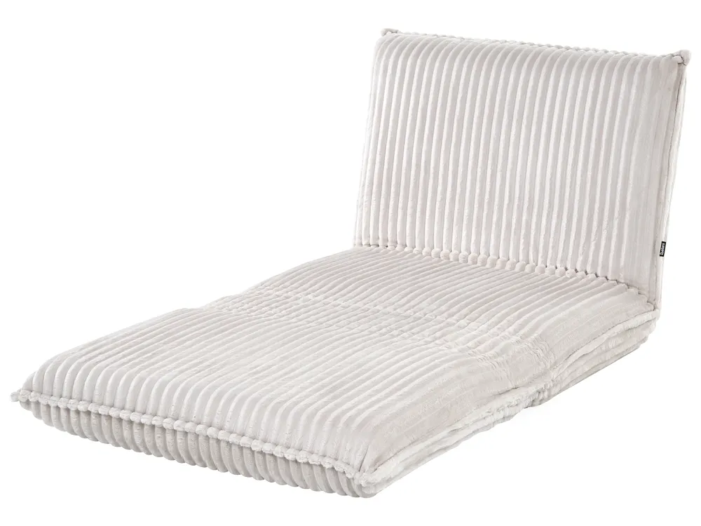 Single Sofa Bed LYSEKIL Corduroy Off-White_1043257