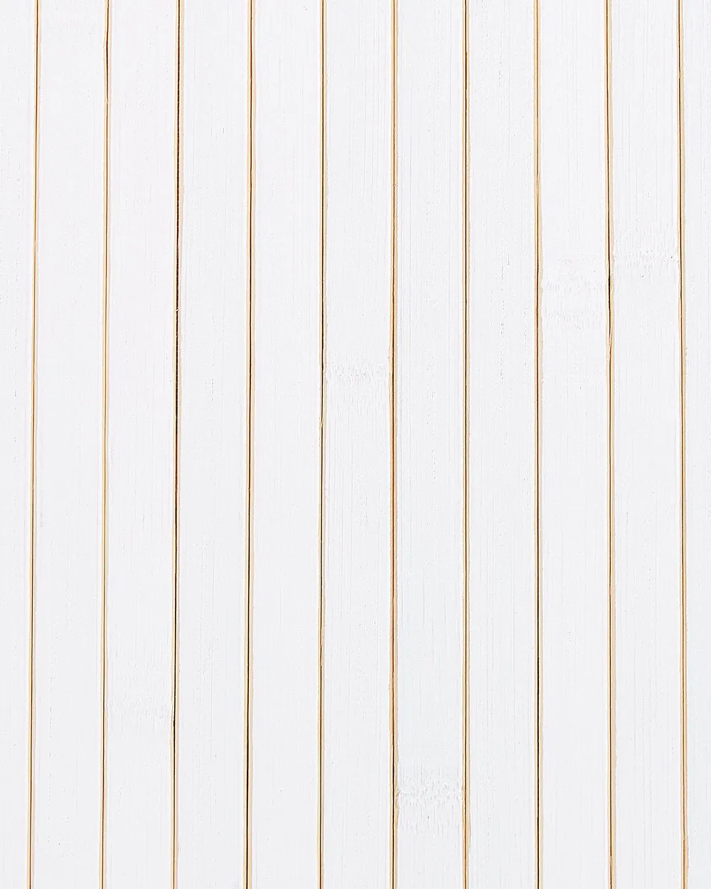 Laundry Basket MATARA Bamboo White 57 L_848999