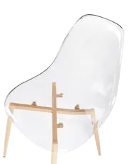 Esszimmerstuhl 4er Set TAKILMA Transparent_949024