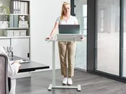 Laptoptisch manuell höhenverstellbar SCHOLA 70 cm 40 cm Hellgrün_946086