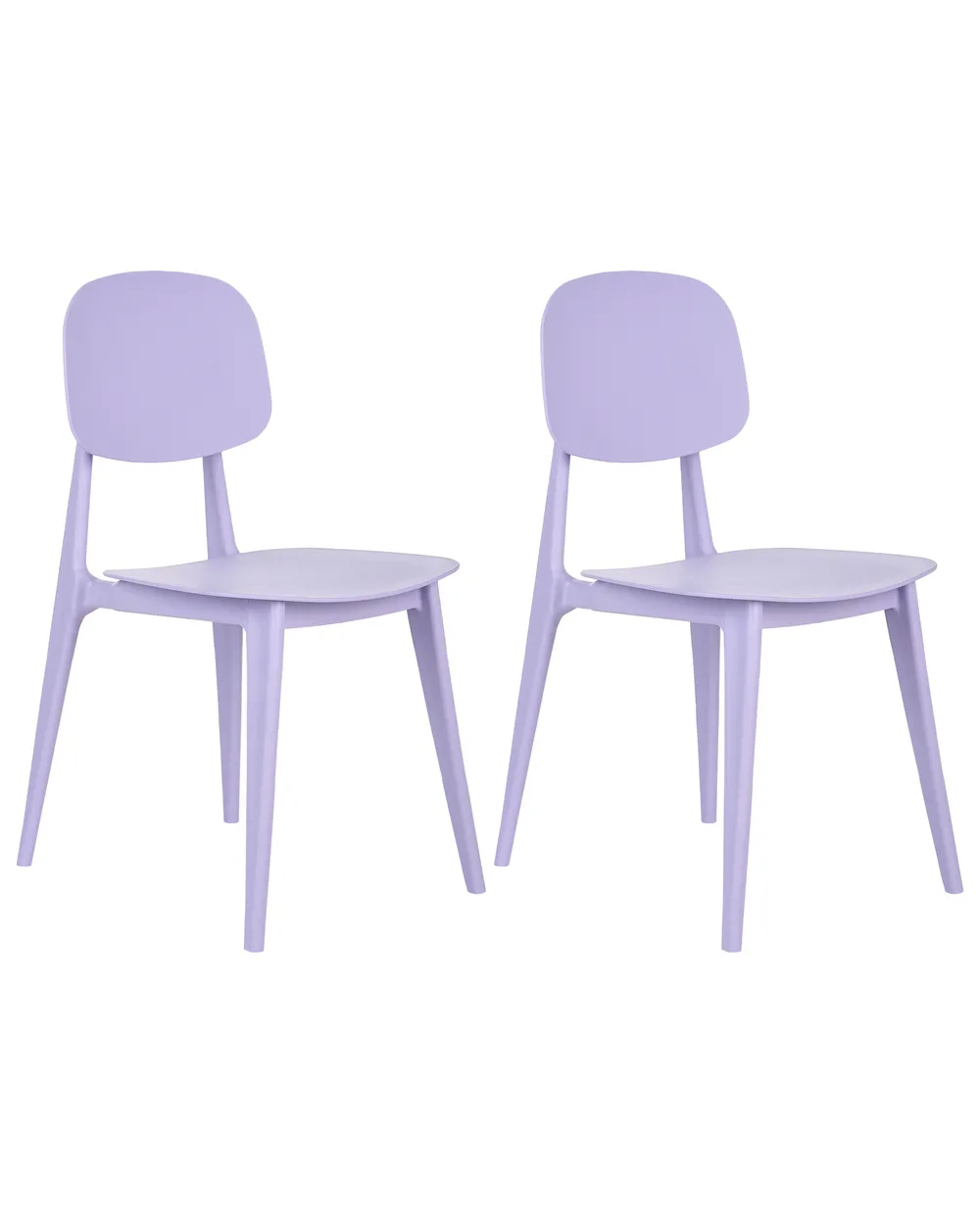 Gartenstuhl 2er Set KATTAVIA Violett