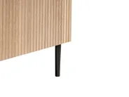 Schrank BLYTHE Naturfarbene Esche Schwarz_968794