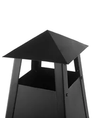 Fire Pit YASUR Metal Black_716692