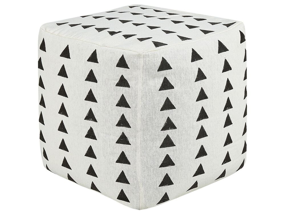 Pouffe TARODI Cotton Off-White
