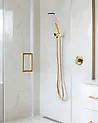 Duschkopf mit Schlauch TINGO 4-Funktionen Gold