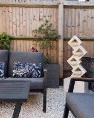 Garden Water Feature LED SHEGAR Beige_1021149