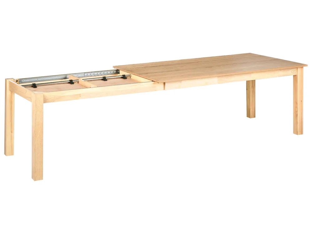 Ausziehbarer Konferenztisch MADURA 100 cm 180/280 cm Helle Esche_1078845