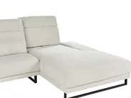 Corner Sofa 4 Seater IKAST Fabric Light Beige Left Hand_961870
