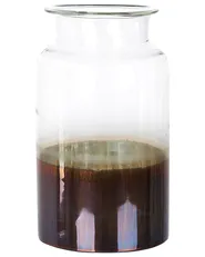 Bloemenvaas BHATURE 30 cm Glas Meerkleurig_830423
