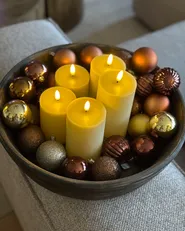 Set of 48 Baubles KOLIMA Gold_1041720