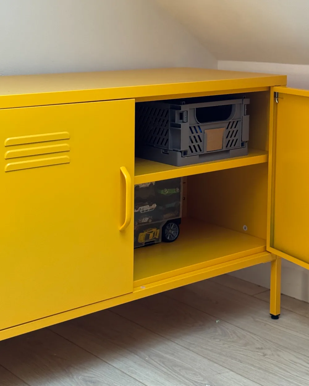 Büroschrank URIA Metall Gelb_1017085