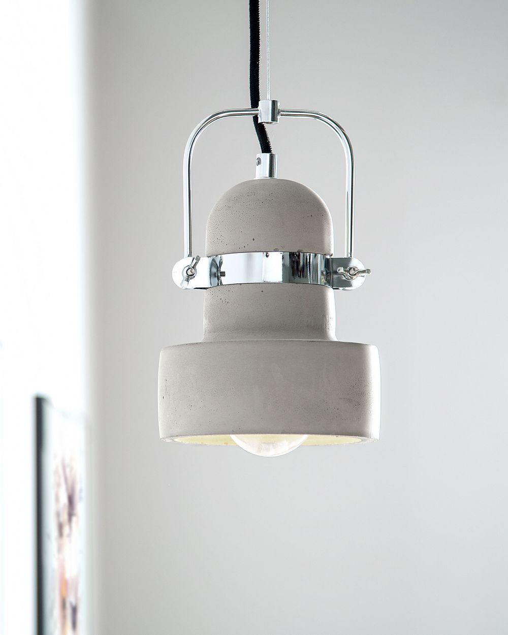 Pendant Lamp VERDE Concrete Grey