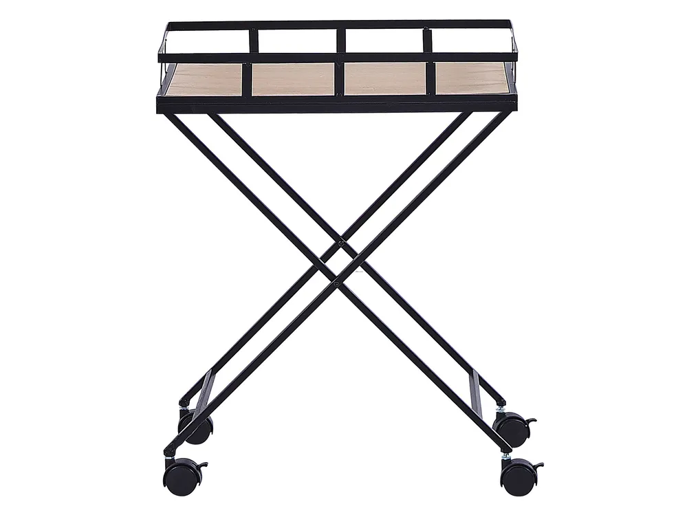 Kitchen Trolley LEOTI Metal Black_818031