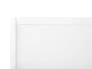 Bed Wood CHAMPAGNAT 160 x 200 cm (EU King Size) White_960220
