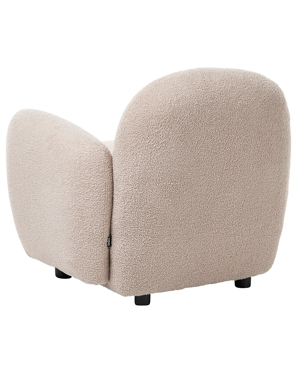 Fauteuil JULE Bouclé Beige_1125910