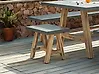 Gartenhocker TONNARE Grau