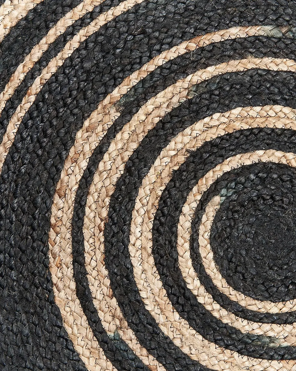 Rug ARTORA Beige ø 140 cm Jute_757871