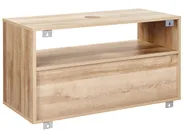 Wandmontierter Waschbeckenunterschrank ROSELL 86 cm Hellbraun_952956