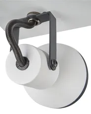 Strahler 2-flammig BARO verstellbar Metall Weiß_828865