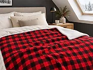 Kuscheldecke LIQUORICE 150 x 200 cm Rot_1184018